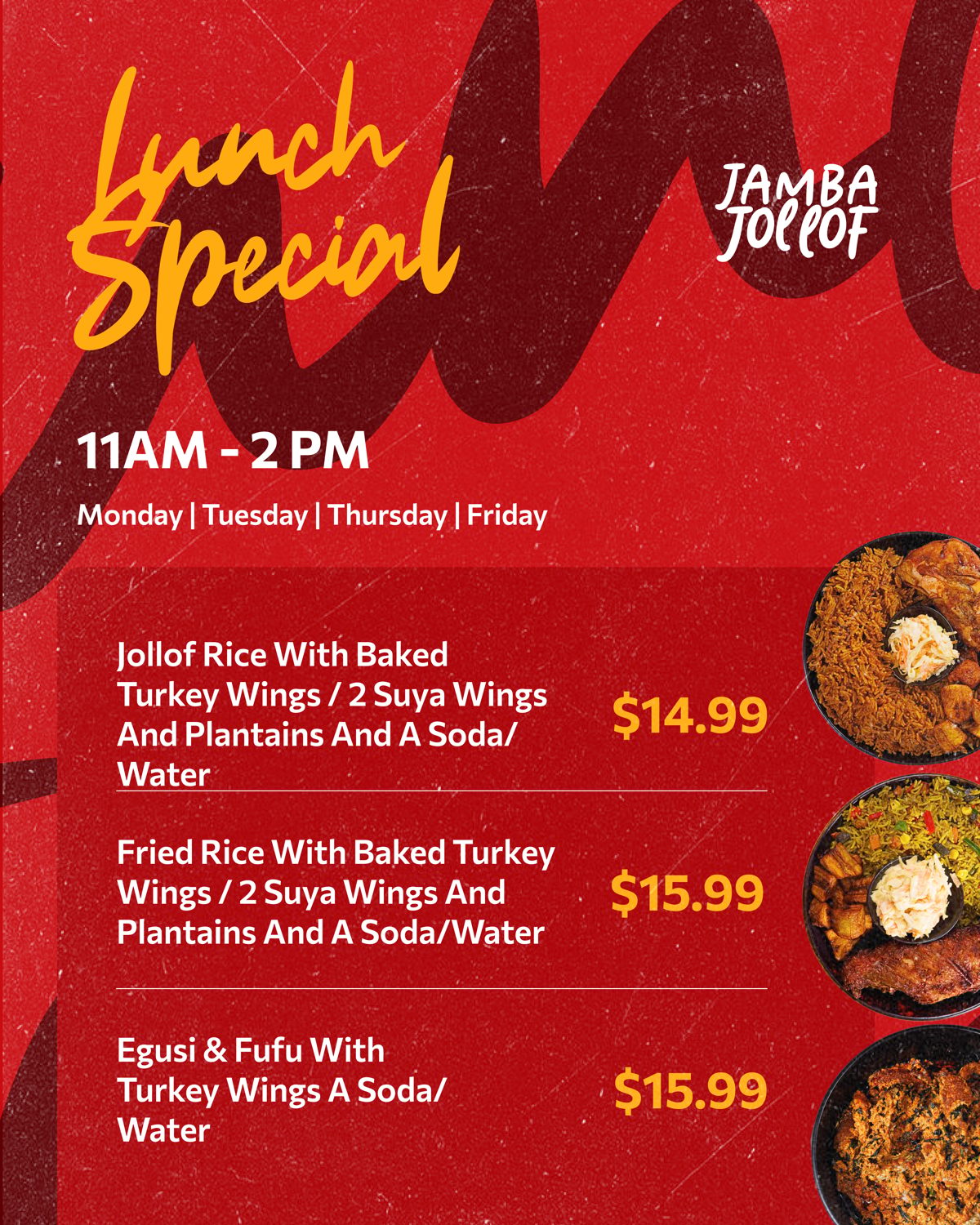 Lunch Special