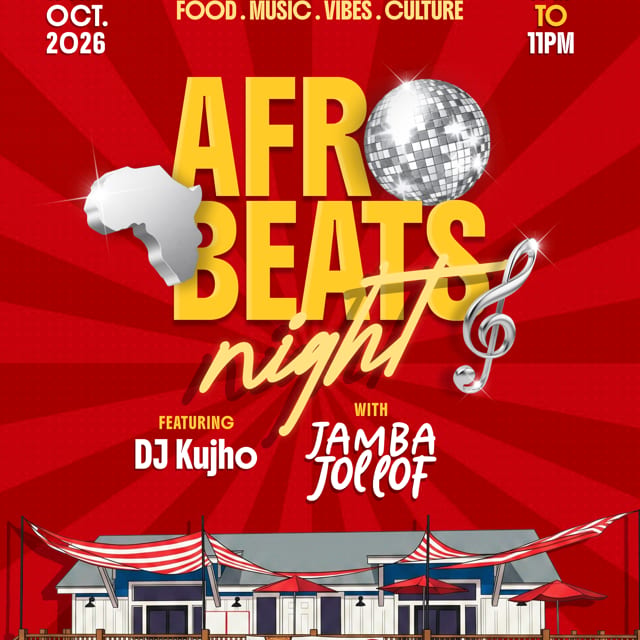 Afrobeats Night with Jamba Jollof