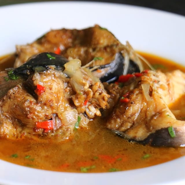 Nigerian Pepper Soup & Catfish.
